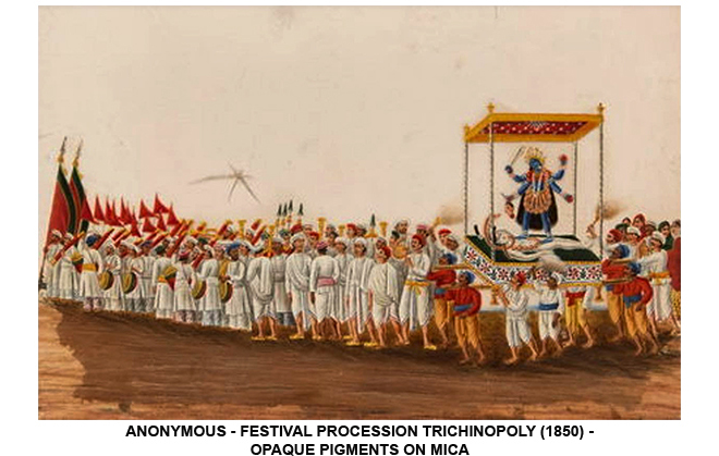 Company School painting illustrating Indian wildlife and natural history
