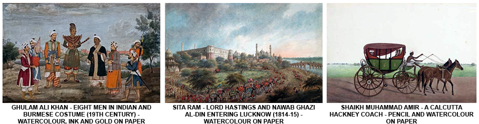 Company School paintings by renowned 19th-century Indian artists