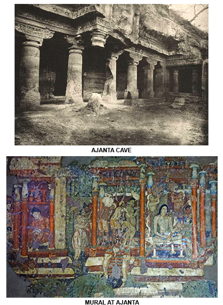Ajanta cave murals inspiring Japanese artists and the revival of Indian art