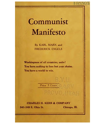 The Communist Manifesto and its influence on modern artistic and cultural movements