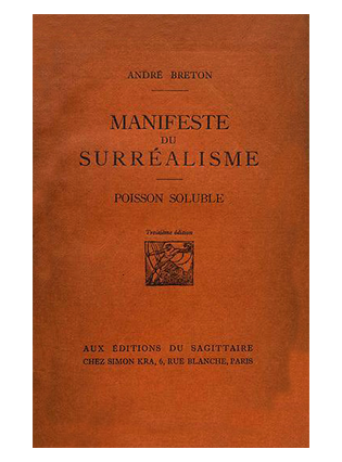 Surrealism and modern art movements shaped by artistic manifestos in the twentieth century