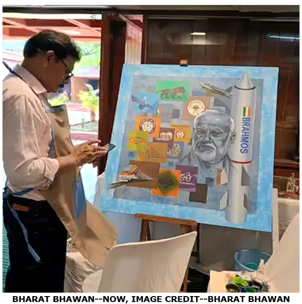 Emerging Indian artist reflecting on creativity, artistic identity and contemporary art practice
